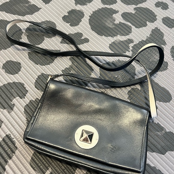 Kate Spade small black leather bag w/ dust bag. - Picture 5 of 5